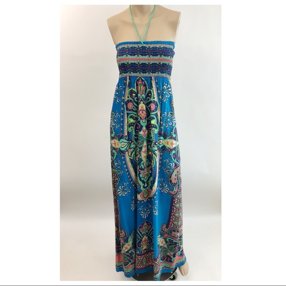 Flying Tomato floral medallion print maxi dress - Picture 4 of 6